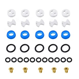 通用快开水龙头三角阀阀芯陶瓷片硅胶垫密封圈快开维修配件大全