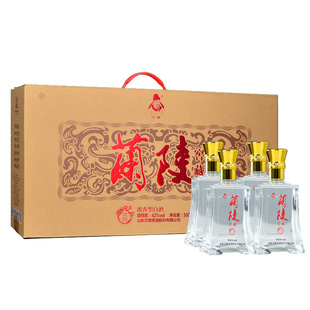 兰陵窖藏 42度 500mL*4  浓香型 白酒 纯粮酿造 送礼 礼盒酒 聚会