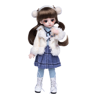 多丽丝凯蒂卡密儿卡蜜洋娃娃玩具可拆卸人偶女孩礼物30cm正版bjd
