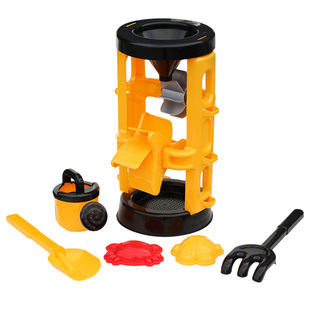 大号加厚沙漏大漏孔玩决明子石子儿童塑料沙滩玩具套装宝宝户外