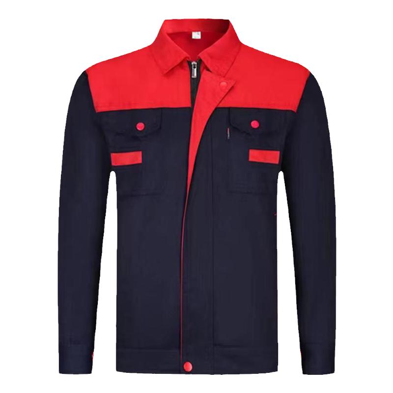 秋工作服定制套装男长袖劳保服纯棉车间公司工程汽修厂服工装logo