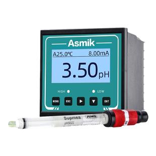 在线pH计酸度计pH值传感器控制器测试检测仪电极工业水质ORP探头