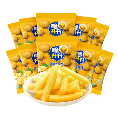 脆升升香脆薯条20g*30包鲜切薯片蜂蜜黄油脆生生休闲零食大礼包