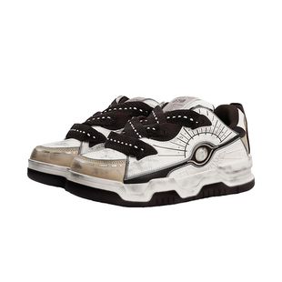 U.T.B开拓者系列男女同款厚底板鞋时尚百搭潮鞋休闲鞋复古运动鞋