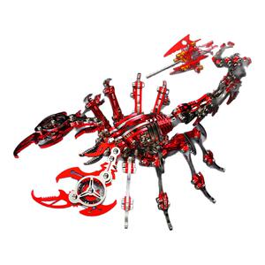 不锈钢蝎子拼装模型金属机械玩具
