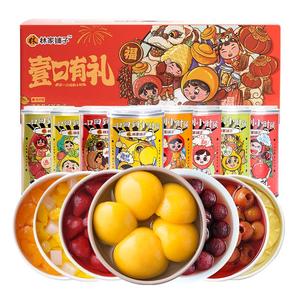 林家铺子水果罐头年货礼盒425g*8罐新年送礼过年送长辈大礼包节日