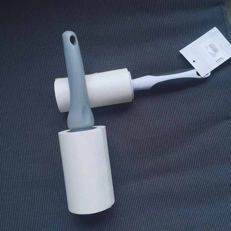 供应大号超厚高粘性粘毛纸卷 粘毛器 滚筒除尘纸黏毛器 150张