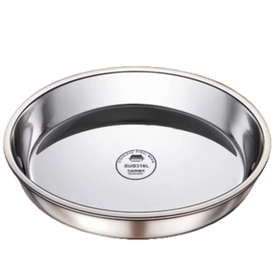 蒸年糕专用模具316不锈钢食品级圆盘做发糕年糕马拉糕米糕盘蒸盘