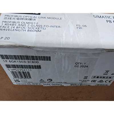 6GK1503-3CB00 光纤模块 工业通讯设备配件