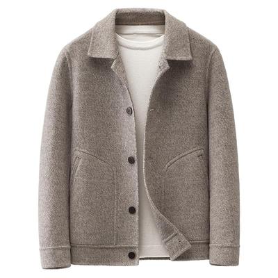 双面呢大衣新款秋冬季外套