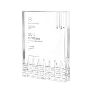 荣誉之星奖定制 水晶奖杯定做 高档水晶杯制作学生篮球比赛创意玻璃奖牌刻字业务部学习金属儿童树脂大拇指杯