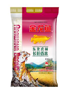 金龙鱼虎林长粒香米10kg×1袋