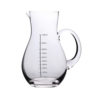 大容量带刻度红酒醒酒器倒酒器水晶玻璃白酒分酒器老酒勾兑分酒壶