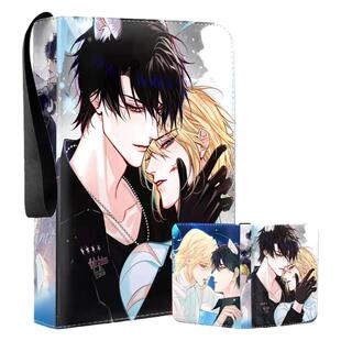 高清绝美人鱼陷落防水卡册九宫格活页流荧卡片卡牌收集册皮质拉链