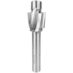 高速钢沉头铣刀直柄平底锪钻白钢高硬度孔唧嘴螺丝沉孔钻头M3-M20