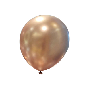 新年气球装饰场景布置商场活动开业气氛加厚结婚玫瑰金色金属汽球