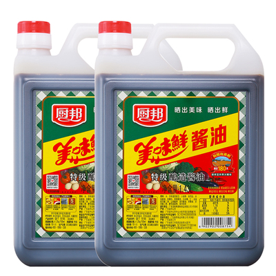 厨邦酱油美味鲜1.43L新货旗舰店