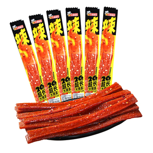 小鹏食品长根网红辣条一根筋香辣休闲零食儿时解馋面筋办公室小吃