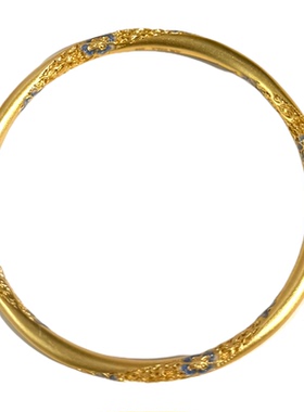 燕归露晚意轻奢百搭足银手镯女