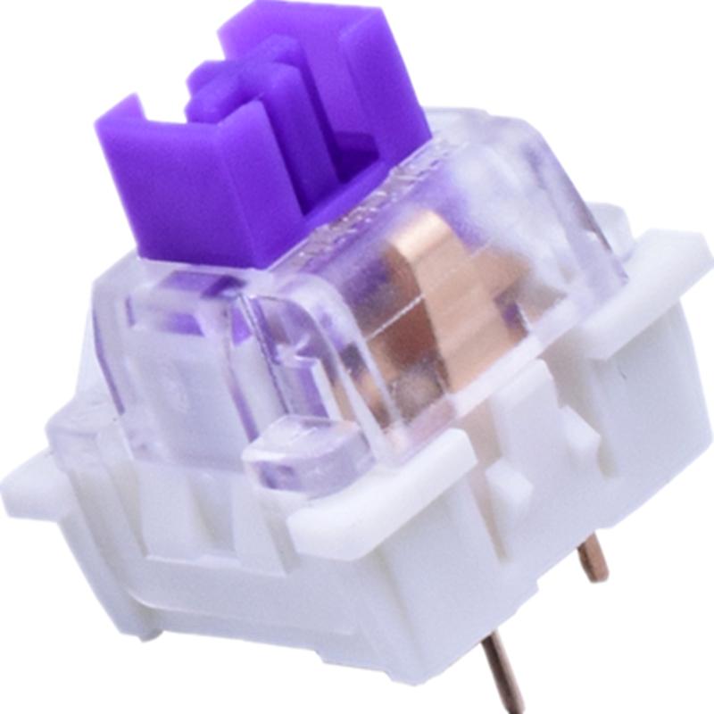 高特防尘机械键盘轴体青轴红轴茶键轴