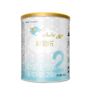 alula爱羽乐2段350g婴幼儿牛奶粉