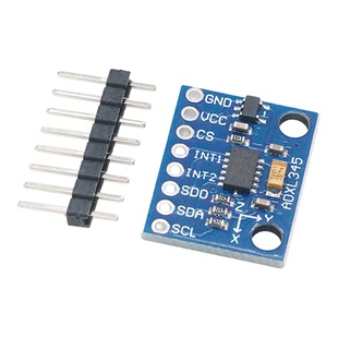 GY-291 ADXL345三轴重力加速度倾斜度角度传感器模块IIC/SPI传输