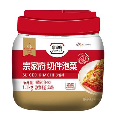 宗家府桶装切件泡菜1.1kg