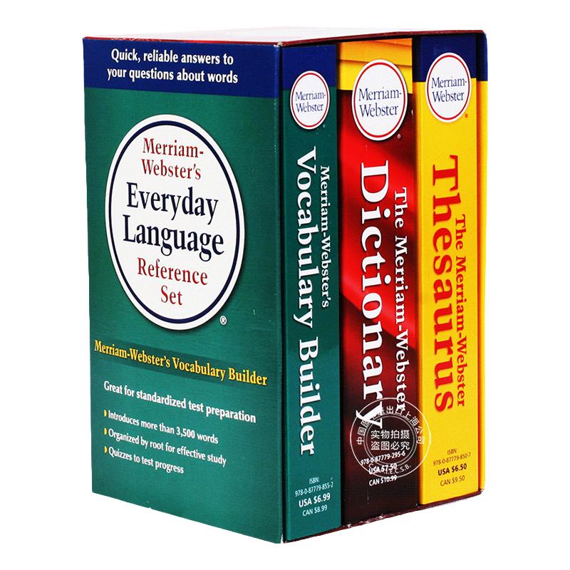麦林韦氏英语字典词典辞典系列 Merriam Websters Vocabulary Dictionary常用进口英文原版工具书英英词典字典韦小绿