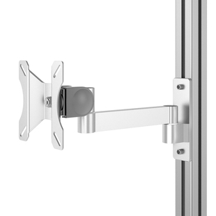 电脑显示器支架vesa壁挂支架万向旋转折叠工业铝型材专用挂架