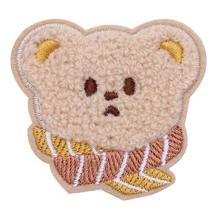 衣服羽绒服补丁贴自粘免缝刺绣布贴卡通小熊儿童破洞无痕修补毛衣