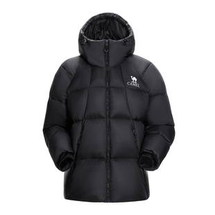 骆驼女装短款羽绒服男女冬季新款百搭保暖加厚菱格羽绒外套面包服