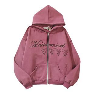 Travis Scott Cactus Jack FOR Mastermind 拉链连帽卫衣外套男女