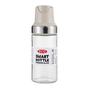 迷你醋瓶厨房食品级小醋壶家用漂亮玻璃酱油调料瓶子自动开合油壶