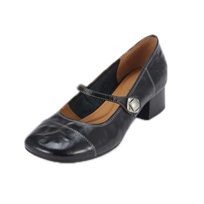 westory法式优雅浅口玛丽珍女鞋