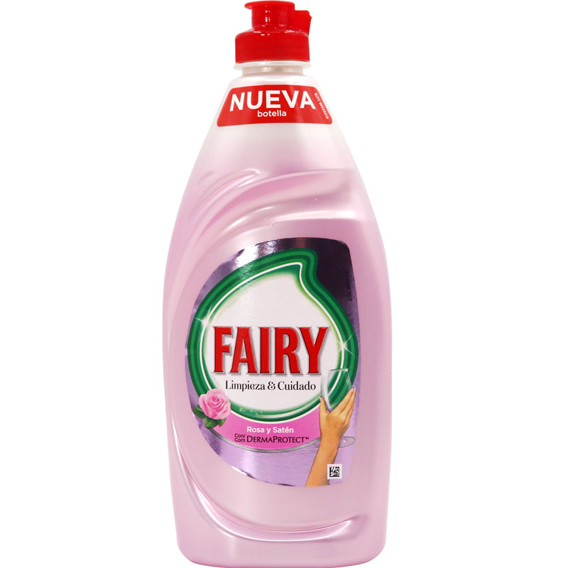 西班牙进口白金版Fairy食品级浓缩去油洗洁精500ml果蔬通用不伤手