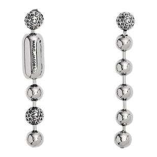 【新增折扣】MARC JACOBS/莫杰  EARRINGS金属球链字母耳环耳饰