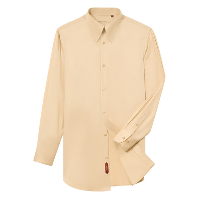 Acmecultum纯棉丝光尖领衬衫