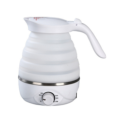 便携式食品硅胶折叠电热水壶户外旅行开水壶伸缩折叠壶烧水壶迷你