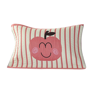 八层纯棉纱布枕巾一对装四季新款家用透气加厚成人盖巾全棉枕头巾