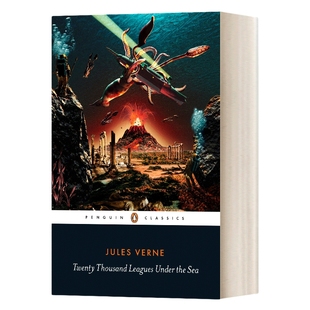 英文原版 Twenty Thousand Leagues Under the Sea 海底两万里 黑经典 英文版 进口英语原版书籍