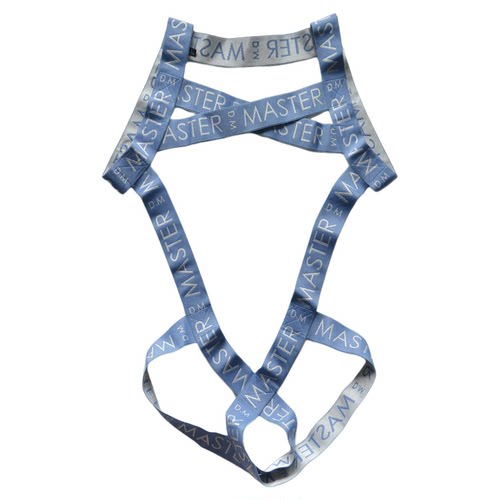 D.M男连体裤丁字裤套环字母肩带情趣性感吊环内裤镂空个性