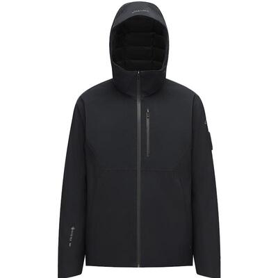 波司登冬季新品高端户外防风透气防泼水鹅绒短款连帽羽绒服男