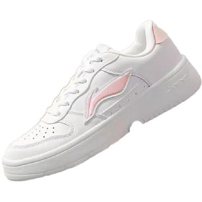 李宁女鞋夏季透气小白鞋女士板鞋