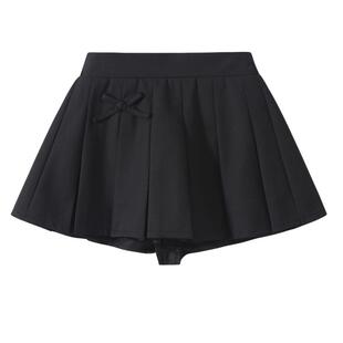 植木童装【miu系学院风】女童半身裙儿童短裙A字裙中腰2026春新款