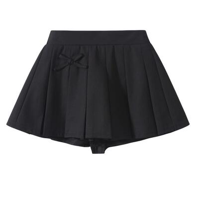 植木【miu系学院风】女童半身裙 2026夏新款 儿童短裙A字裙中腰