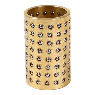 滚珠导柱导套滚珠钢球保持架滚珠衬套滑动铜套钢珠套滑套16-60