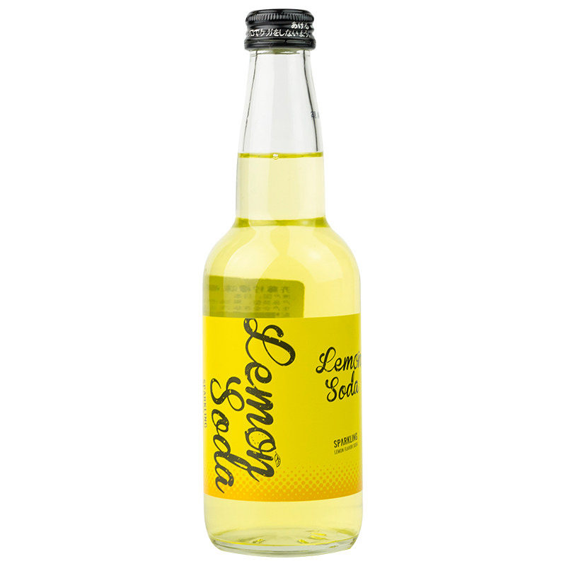 蓝色可乐日本进口饮品 齐藤可乐广岛汽水网红收藏饮料玻璃瓶330ml