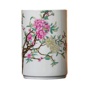 荣宝斋国色天香瓷器笔墨纸砚书法国画作品专用初学者笔筒水盂笔洗镇尺文房用品