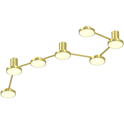 顺丰包邮送货入户北斗七星吸顶灯