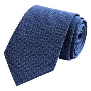 诺斯马丁真丝领带男士商务高档桑蚕丝结婚新郎免打结拉链式礼盒装